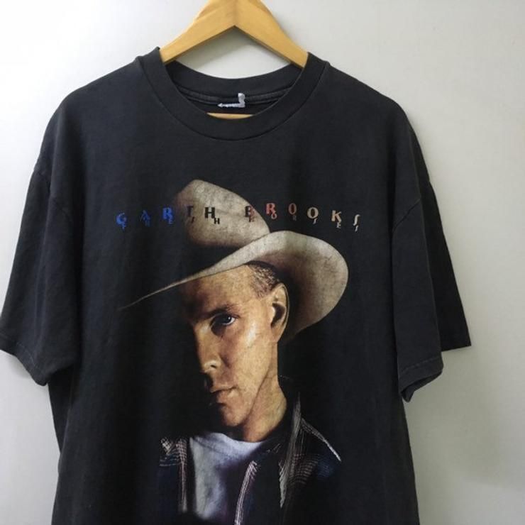 Vintage 90S Garth Brooks Fresh Horses Shirt