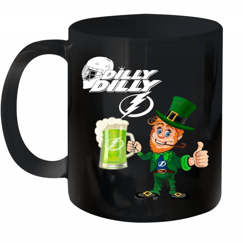 Tampa Bay Lightning Dilly Dilly Saint Patrick Day Ceramic Mug 11oz