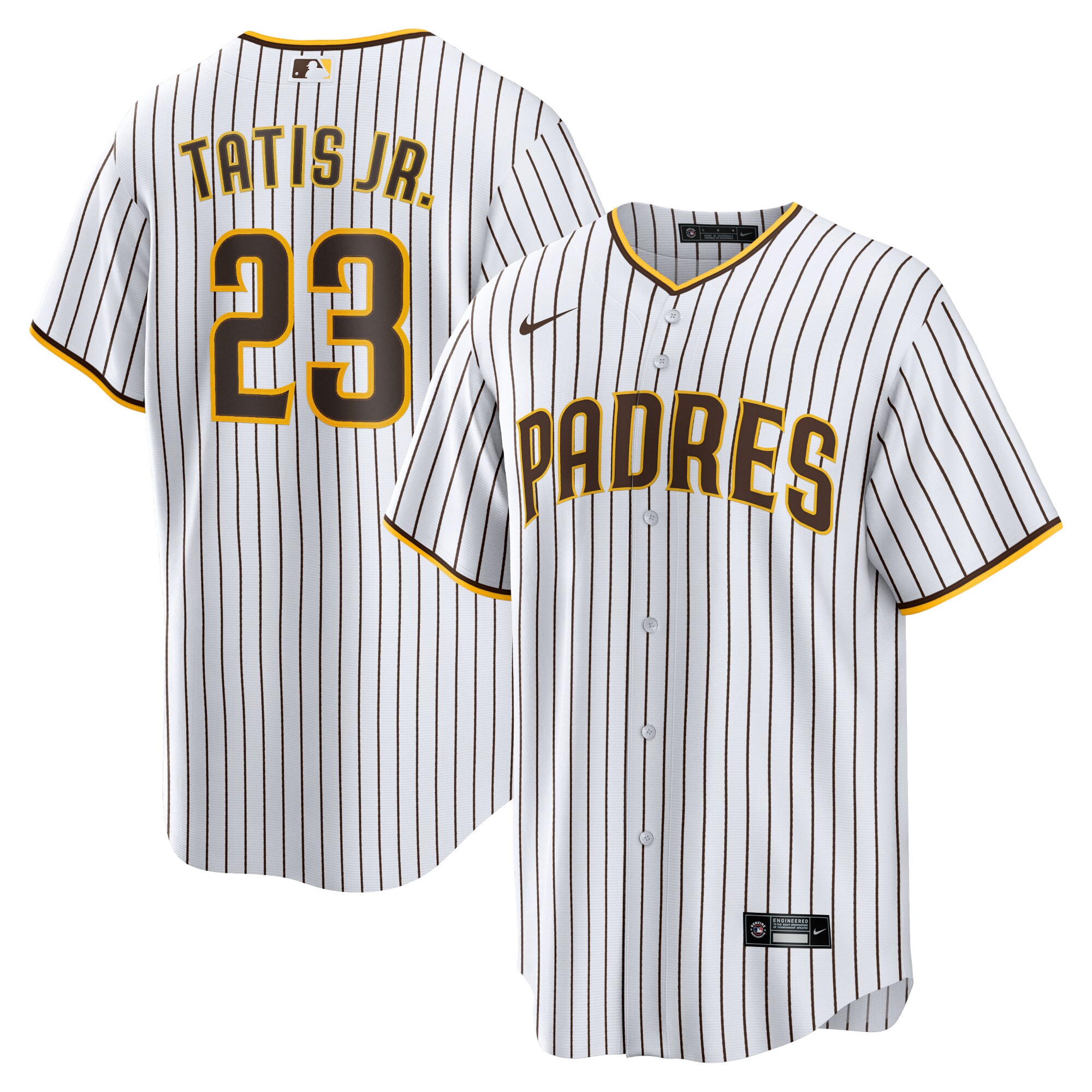 Fernando Tatis Jr. San Diego Padres Alternate Replica Player Jersey – White