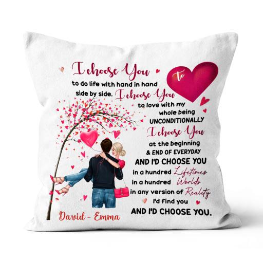 Personalized Couple I Choose You Pillow Valentine’S Day Gifts – Trending Personalized