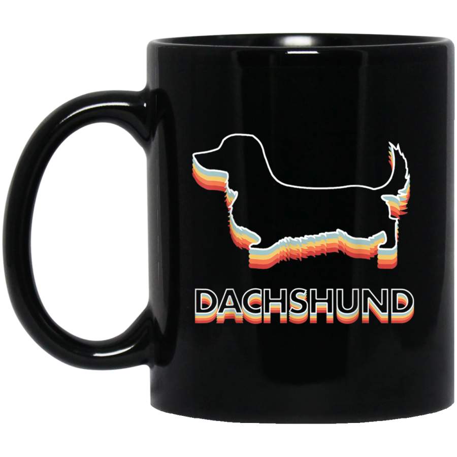 Vintage Retro Dachshund Mug Great Dog Lover Gift Mug