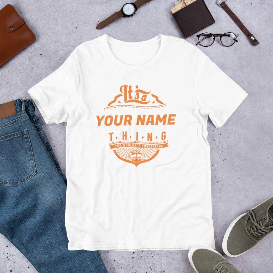 Custom Matching Family Name Shirt Personalized Last Name Shirt Family Reunion Shirts Custom Team Jersey S-4XL Plus Size Unisex T-Shirt