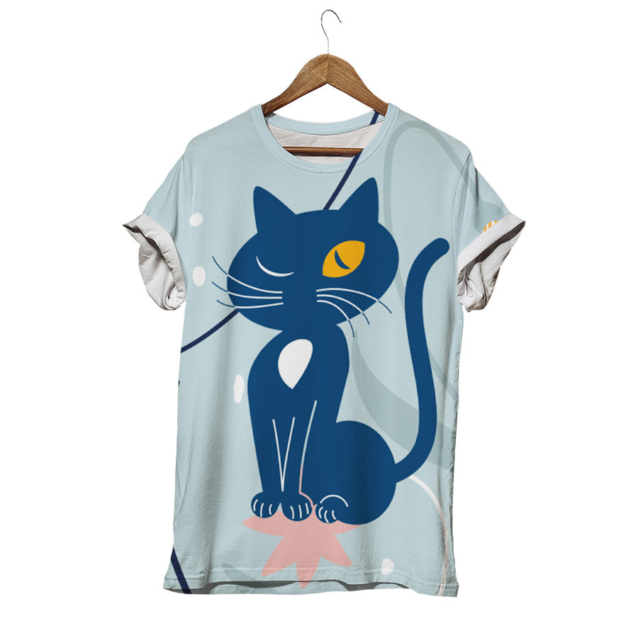 Blink Kitten Light Blue Tees