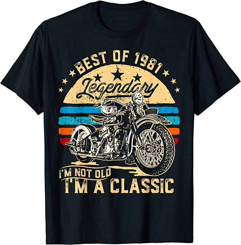 Vintage Motorcycle Retro I’m Not Old I’m A Classic For Biker T-Shirt