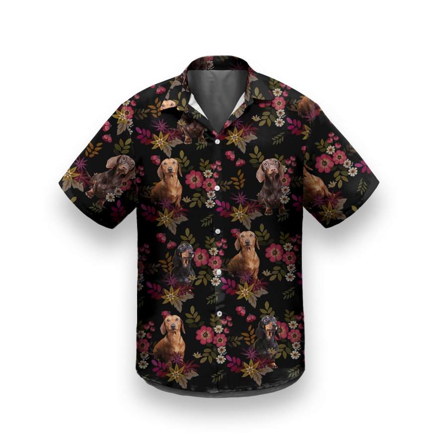 Dachshund Hawaiian Shirt Summer Gift Ideas For Dog Lovers Ha24375