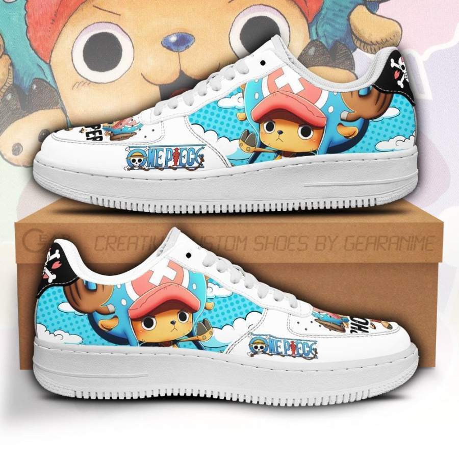 Chopper Air Sneakers Custom One Piece Anime Shoes Fan PT04