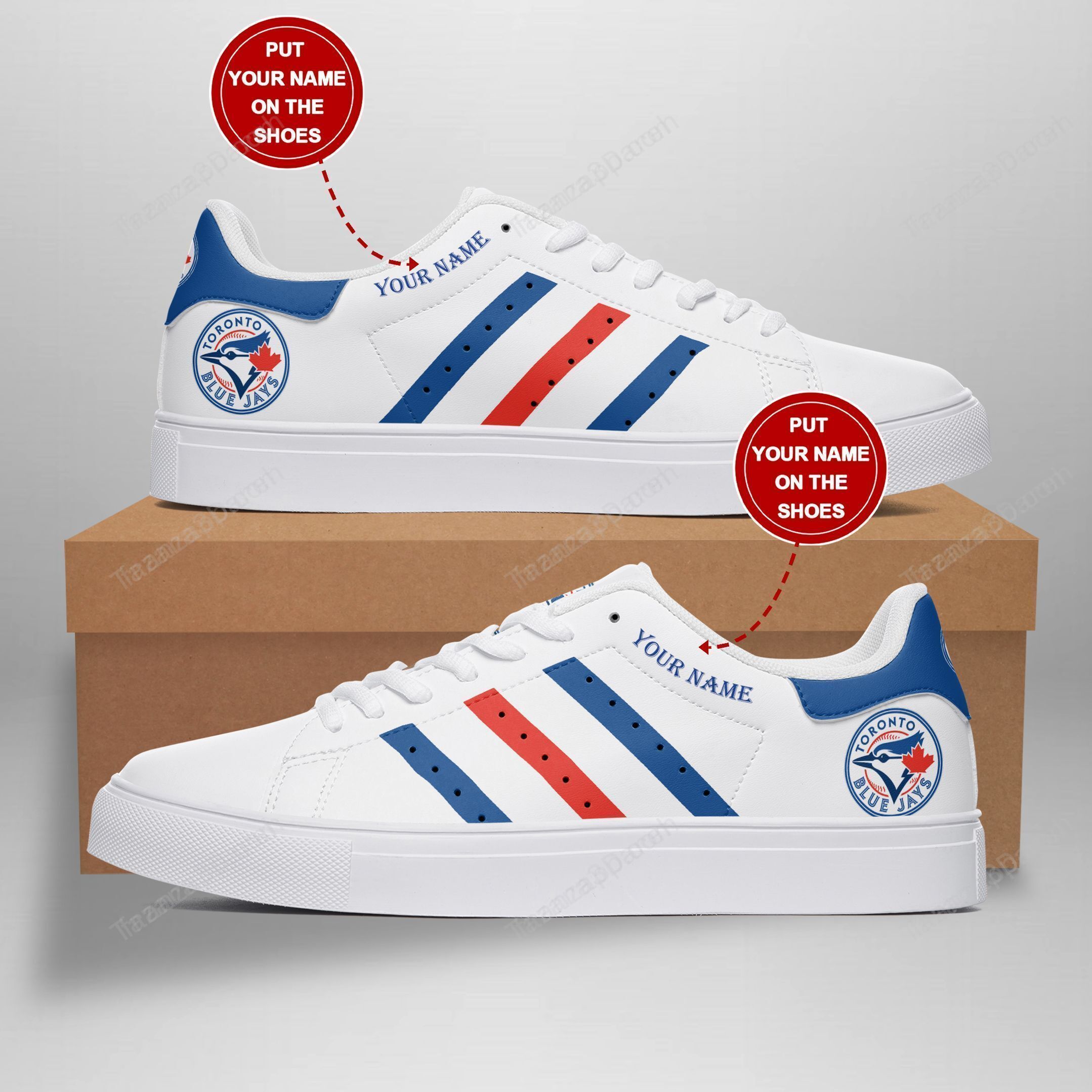 Toronto Blue Jays Personlized Ss Custom Sneakers 093