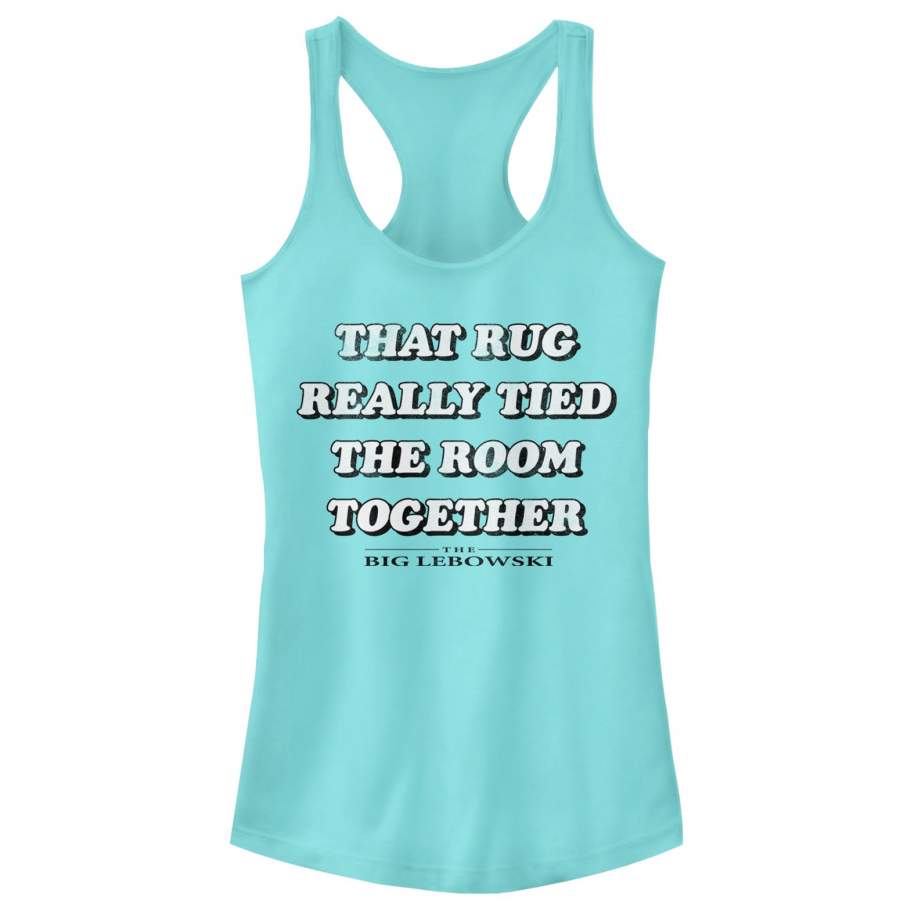 The Big Lebowski Junior’s Rug Really Tied Room Together  Racerback Tank