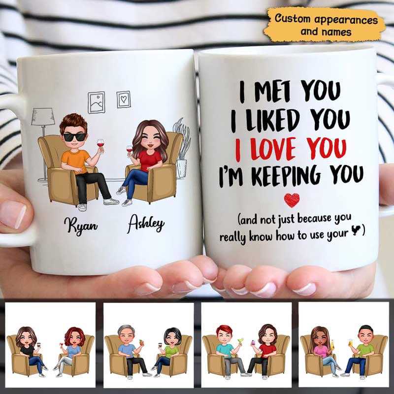 Not Just Because You Know To Use Doll Couple Funny Gift Personalized Mug