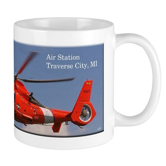 Dolphin Helicopter Tc Mug