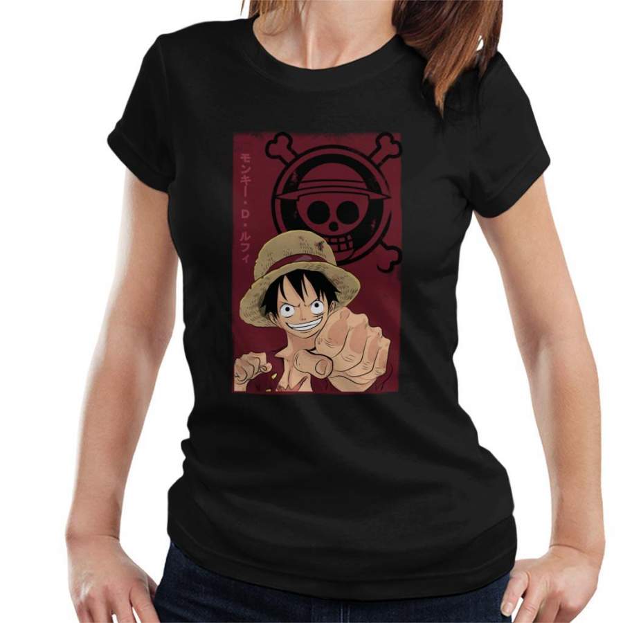 Luffy Punch One Piece Women’s T-shirt