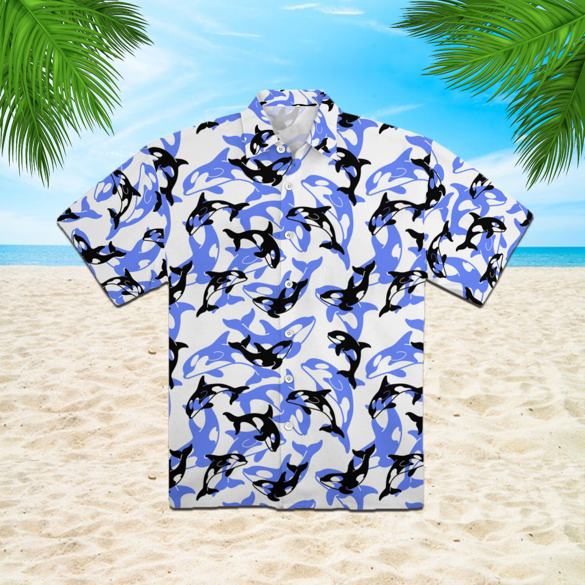 Realistic Whale Orcinus Hawaiian Shirt | For Men & Women | Hw1116