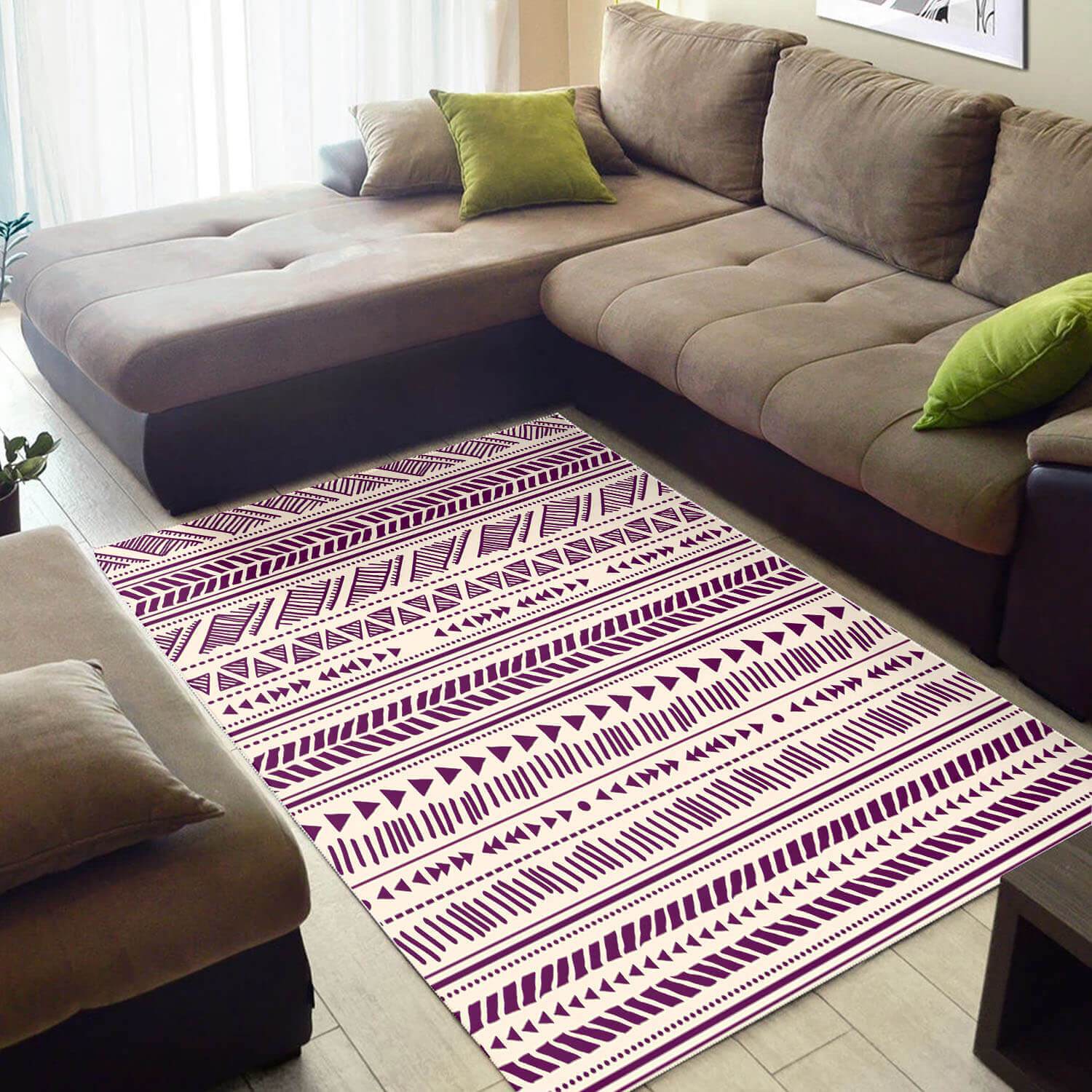 Inspired African American Rug Modern Natural Hair Afrocentric Pattern Art African Large Rug African Living Room Decor WBG3671