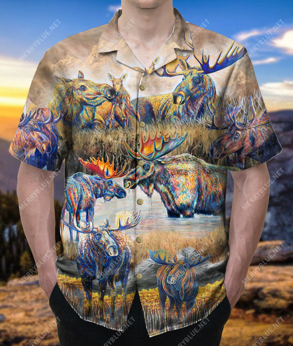 Making The Moose Out Of Life Unisex Hawaii Shirt Ha25715