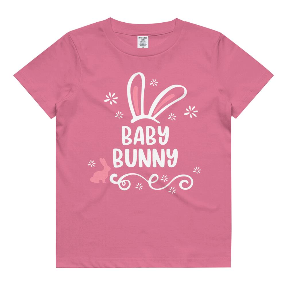 Baby Bunny Funny Matching Easter Bunny Egg Hunting Kids T Shirt