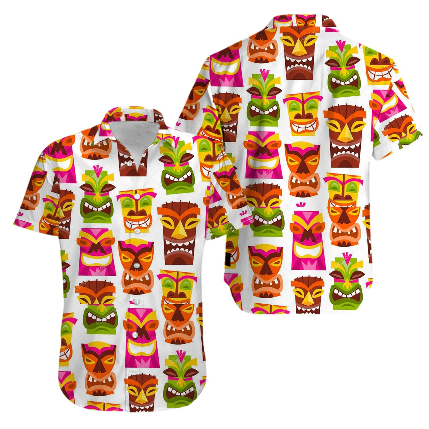 Tiki Funny Aloha Hawaii Shirts V Ha16333