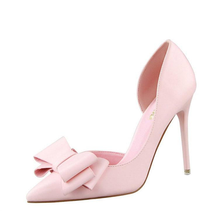 Sweet Ribbon High Heels Shoes