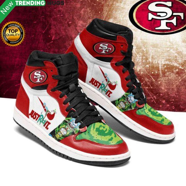 Just Rick It San Francisco 49Ers Jordan Sneakers Custom Jordan Shoe Sneaker