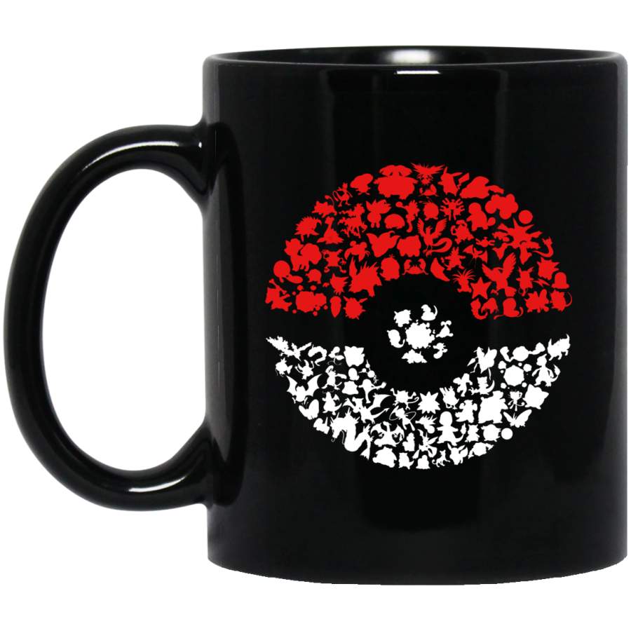 Who’s that Pokemon Mug 11 oz 15 oz Black Mug