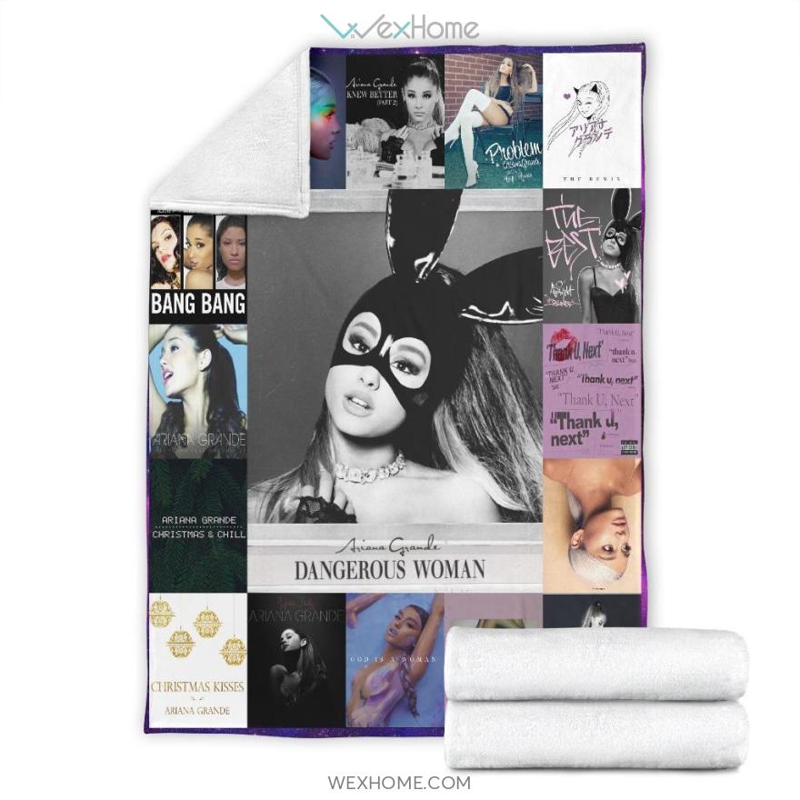 Ariana Grande Dangerous Woman Premium Blanket