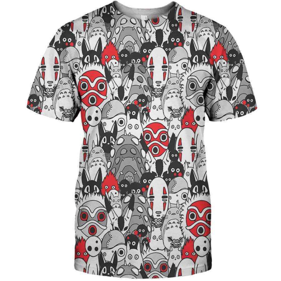 3D All Over Print Mononoke 16 Shirt