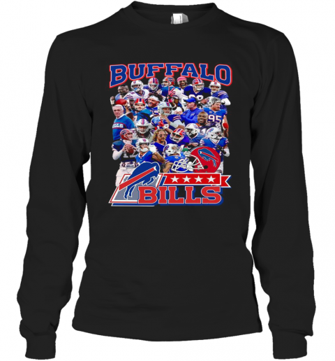 The Buffalo Bills Team Football Players 2021 Long Sleeve T-Shirt