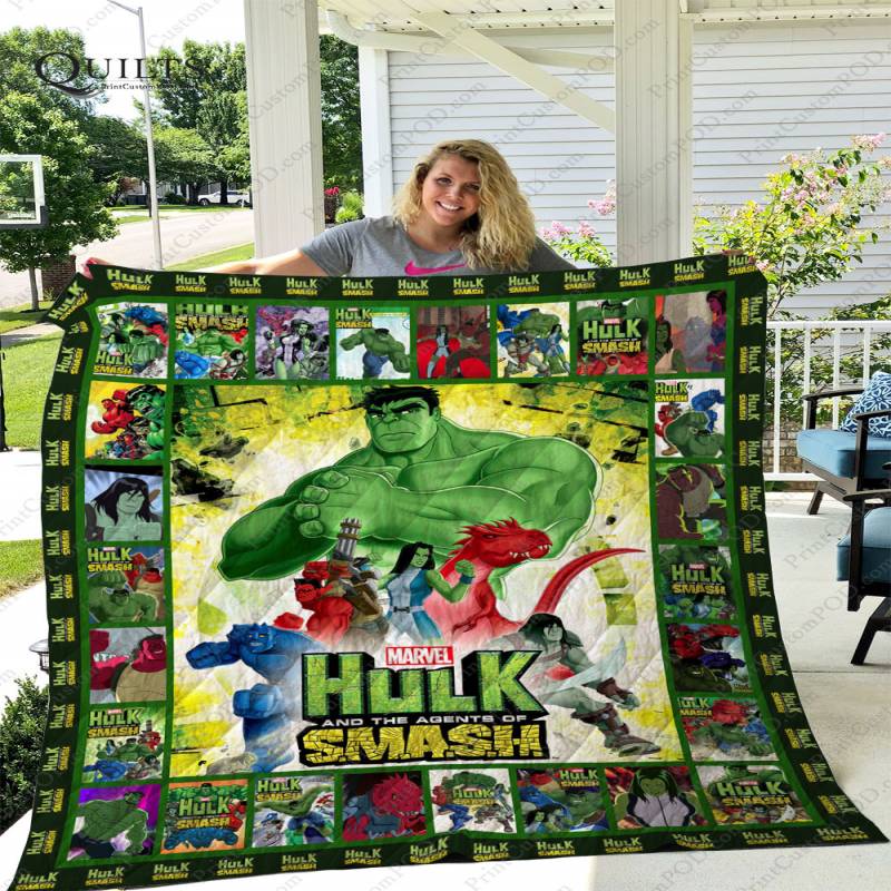 ADU – Hulk and the Agents of SMASH Quilt Blanket