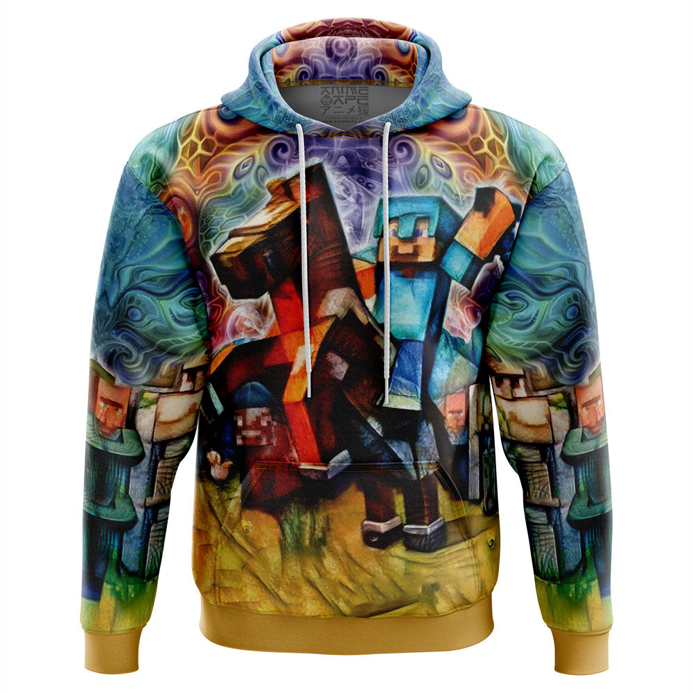 Trippy Minecraft Hoodie