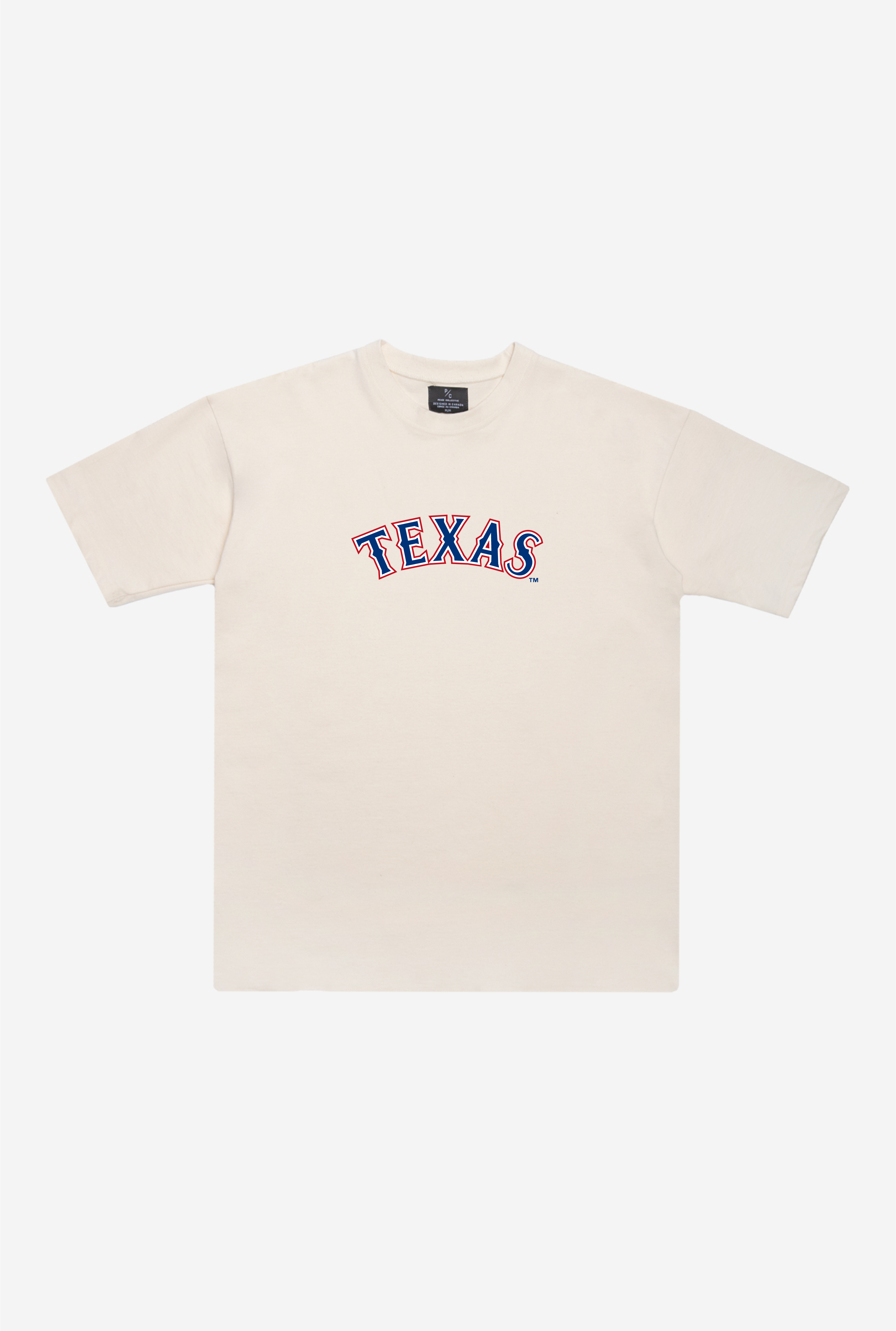 Texas Rangers Heavyweight T-Shirt – Natural