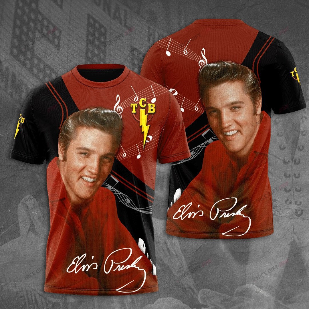 Elvis Presley 3D T-Shirt 3Ts-R4M1