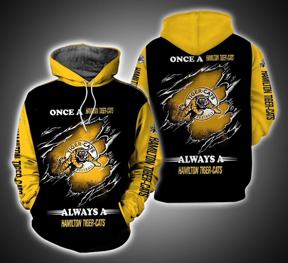 Always a Hamilton Tiger-Cats Fan 3D Print Hoodie