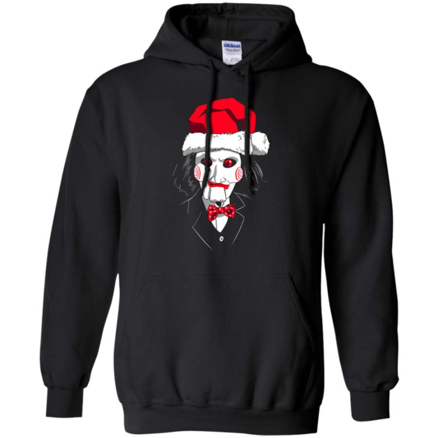 Christmas Game – Skull Santa Claus Pullover Hoodie