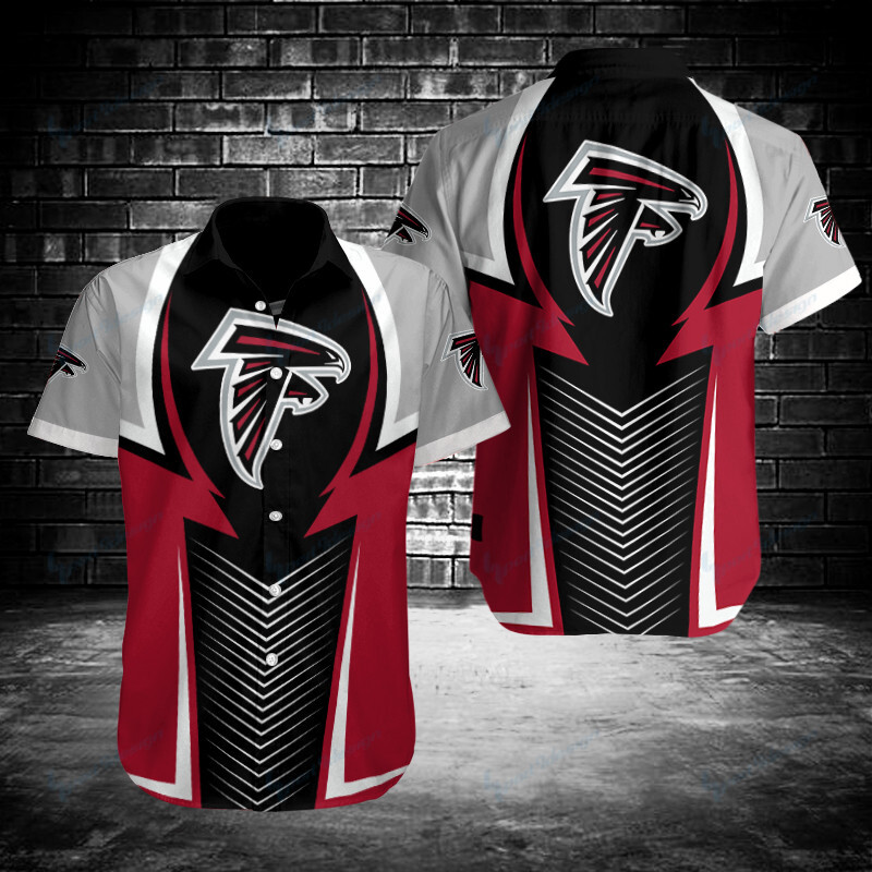 Atlanta Falcons Button Shirt Bg923