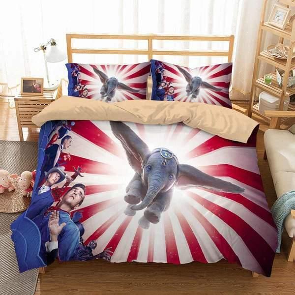 3D CUSTOMIZE DUMBO BEDDING SET DUVET COVER