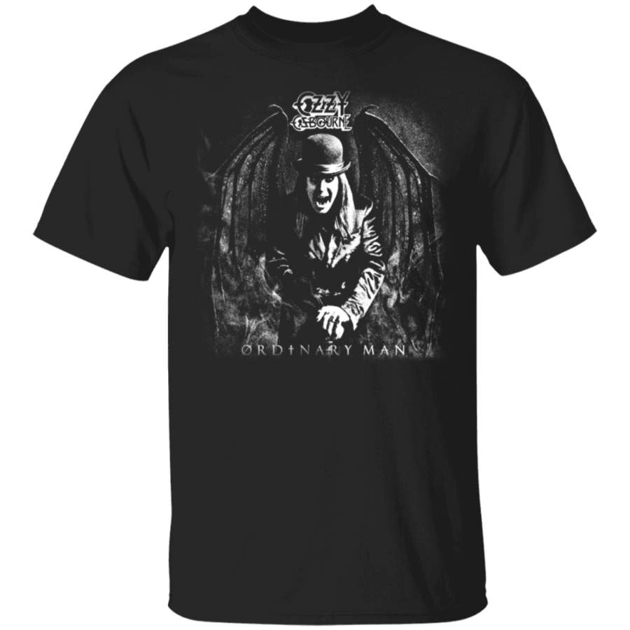 The My Ordinary Vintage Man Straight Rock to Hell Design T-Shirt