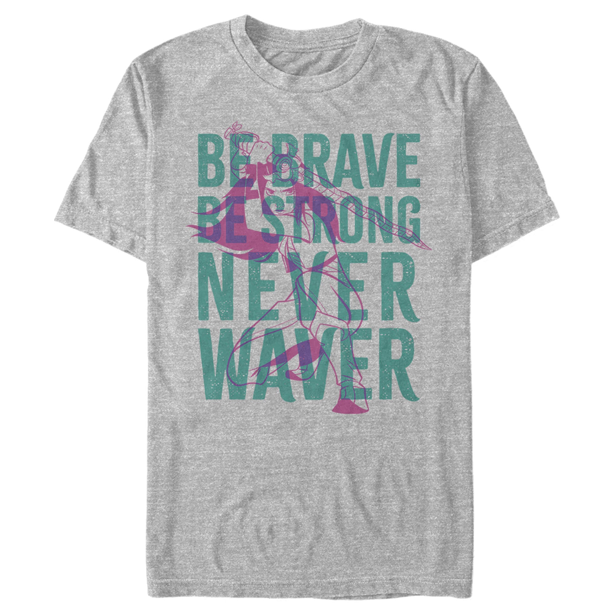 Raya And The Last Dragon Men’S Be Brave Be Strong Never Waver  T-Shirt