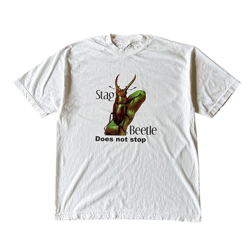 Stag Beetle Does Not Stop Tee Shirt Outfit