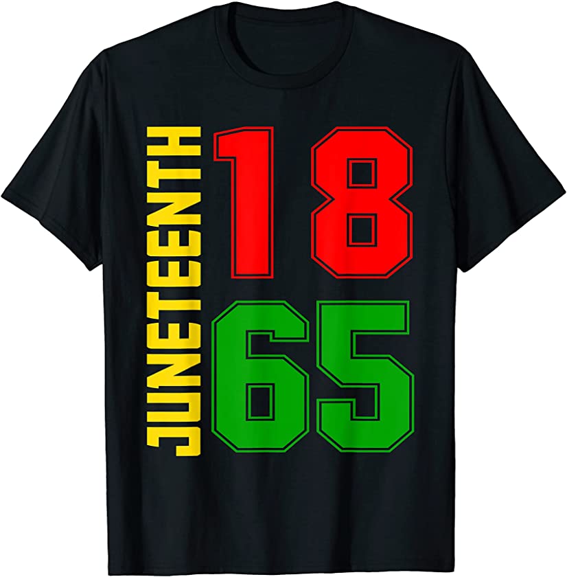 Black Queen Retro Juneteenth Celebration Free-ish Since 1865 T-Shirt