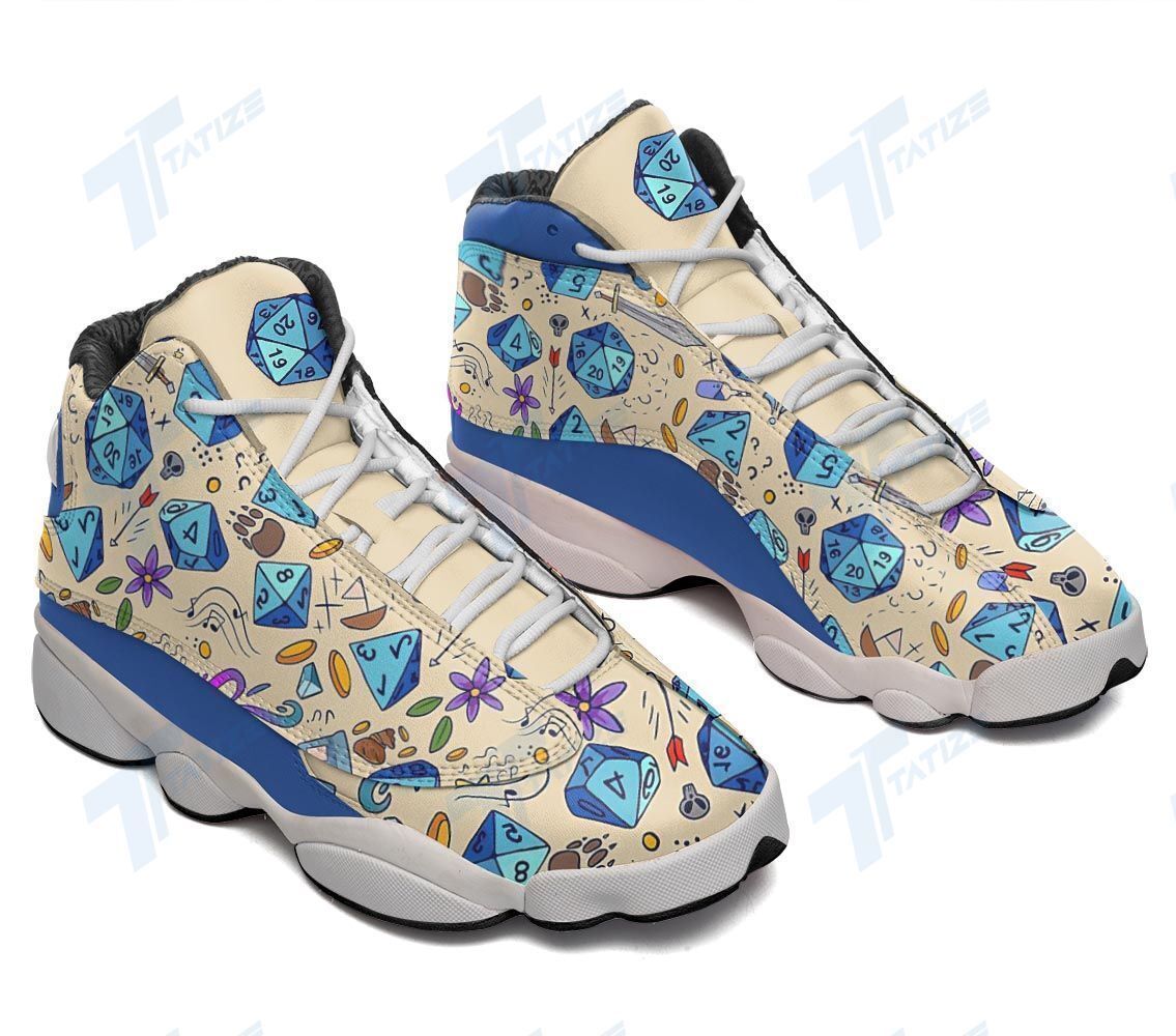 Dungeons and dragons dice pattern Air Jordan 13 Sneakers JD13 XIII Shoes Sport