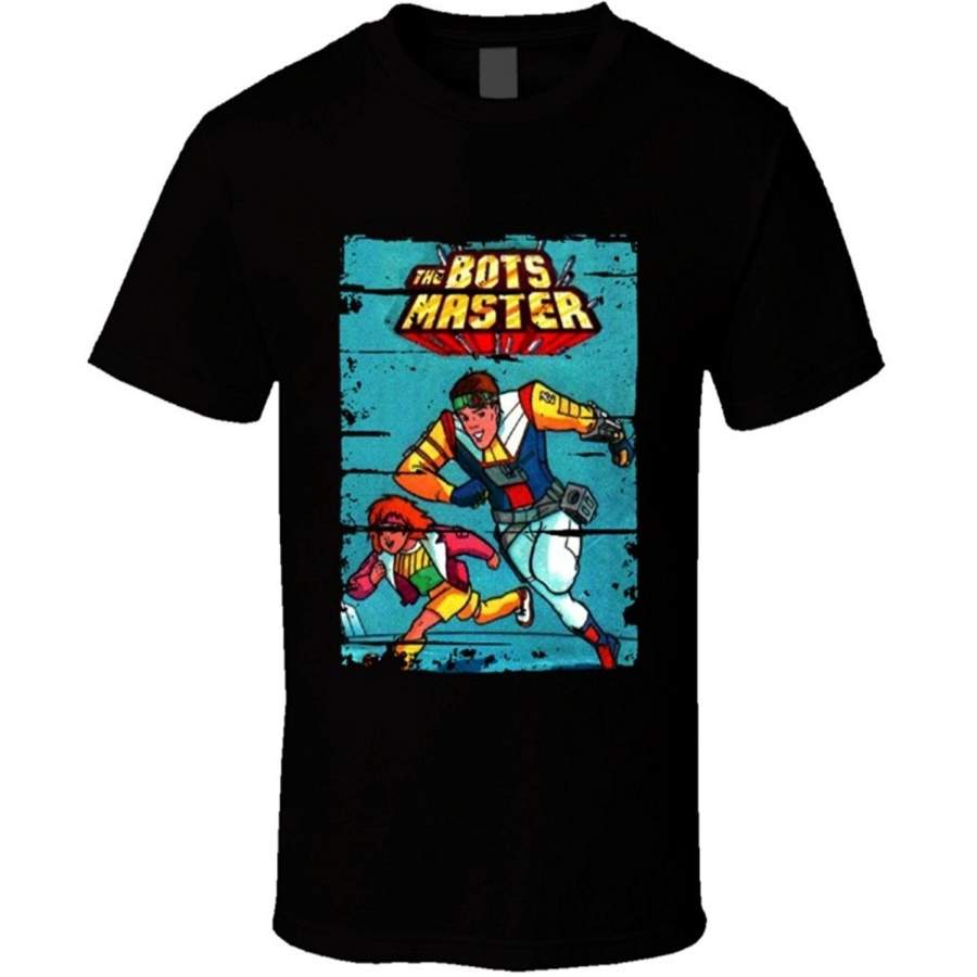 The Bots Master Cartoon Animated Tv Series T Shirt O-Neck Short Sleeved T-Shirt Summer Fashion Loose Funny Tee Shirt For Men