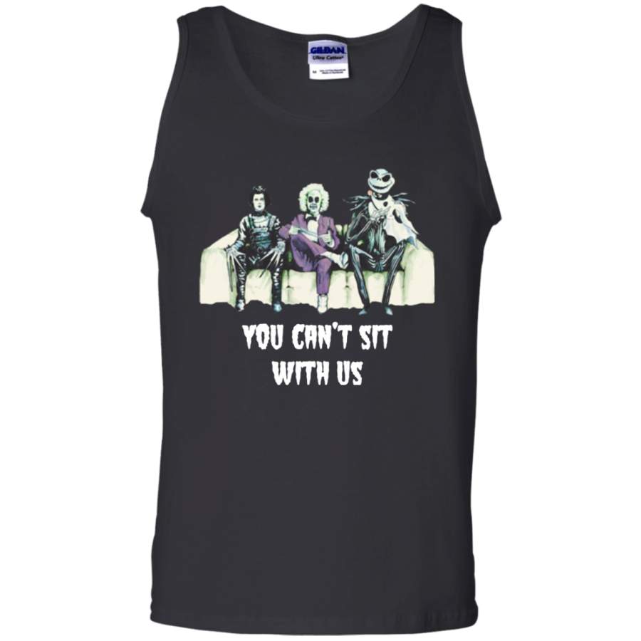 AGR Beetlejuice, Edward, Jack You can’t sit with us t shirt Cotton Tank Top