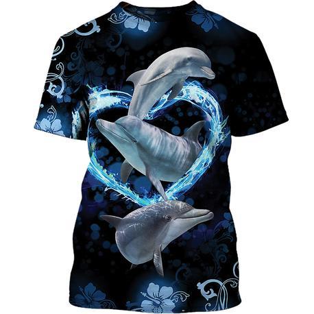 Premium Dolphin Unisex 3D All Over Printed Shirts