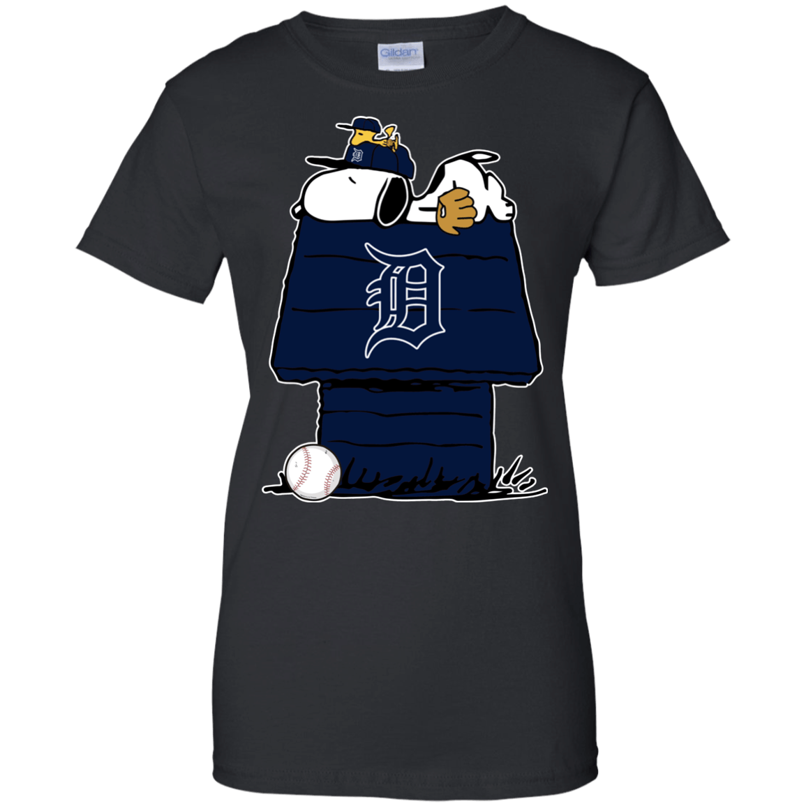 Discover Cool Detroit Tigers Baseball Snoopy The Peanuts T-Shirts Sweatshirts Hoodies