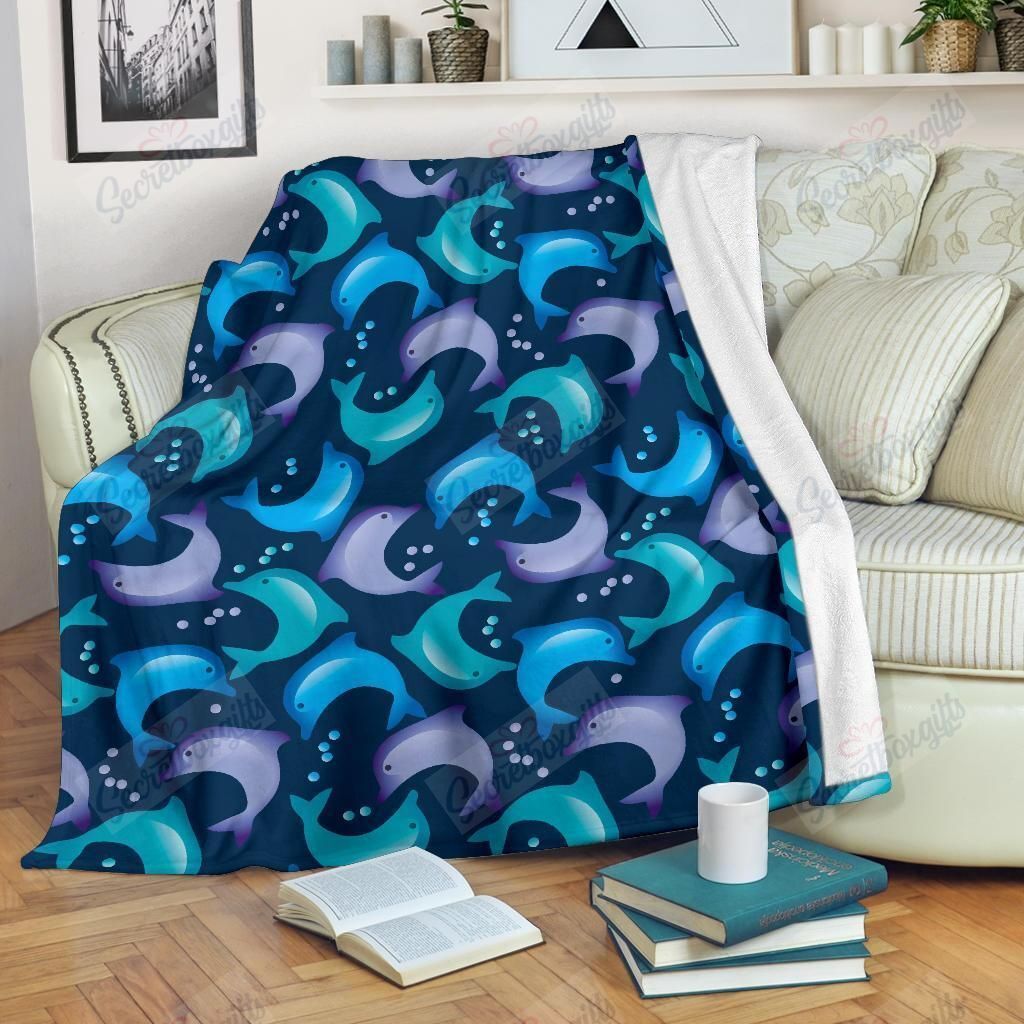 Dolphin Am2812578Cl Fleece Blanket