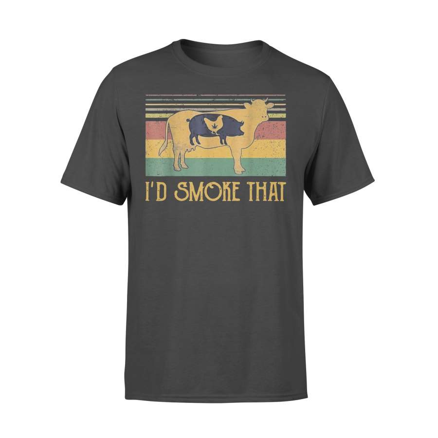 Bbq Grilli Id Smoke That Vintage T-shirt