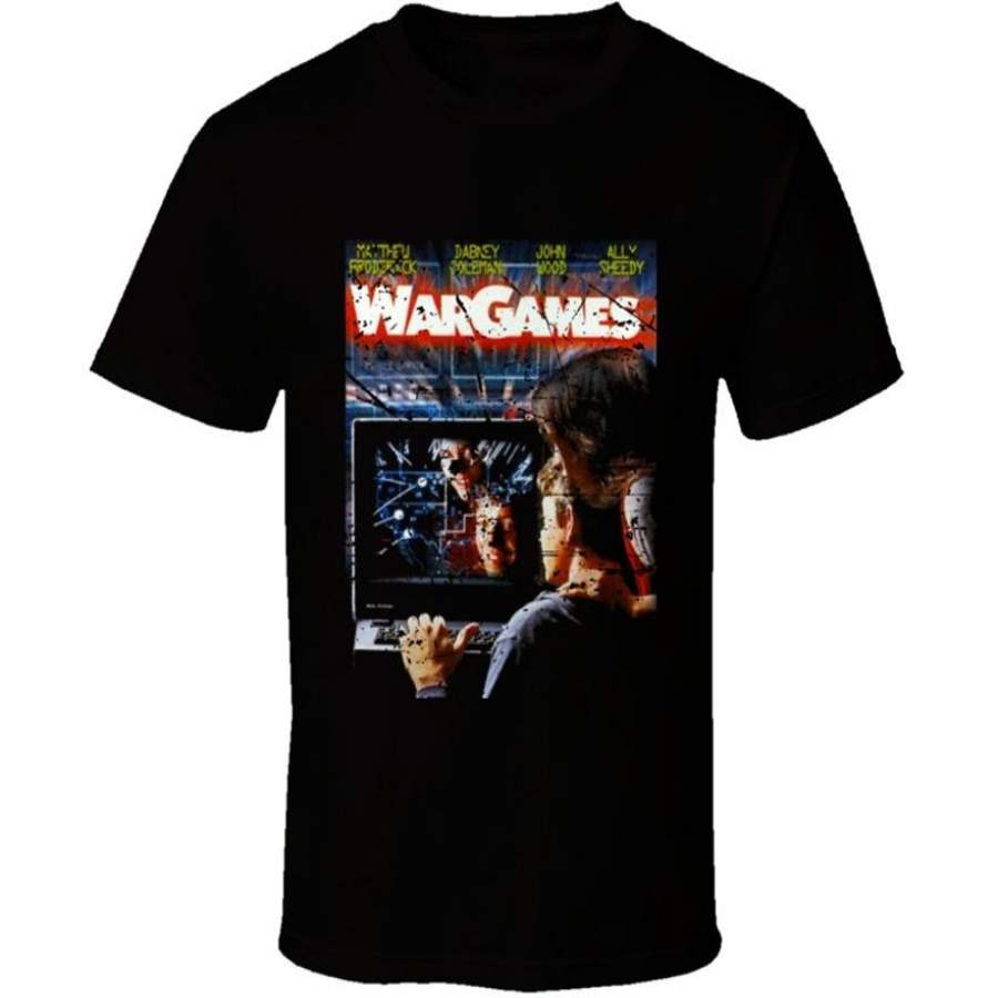 Cool War Games Ready Player One Movie Poster T Shirt