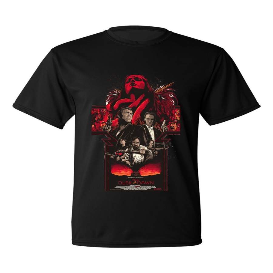 From Dusk Till Dawn Vintage Horror Vampire Movie Men’s T Shirt