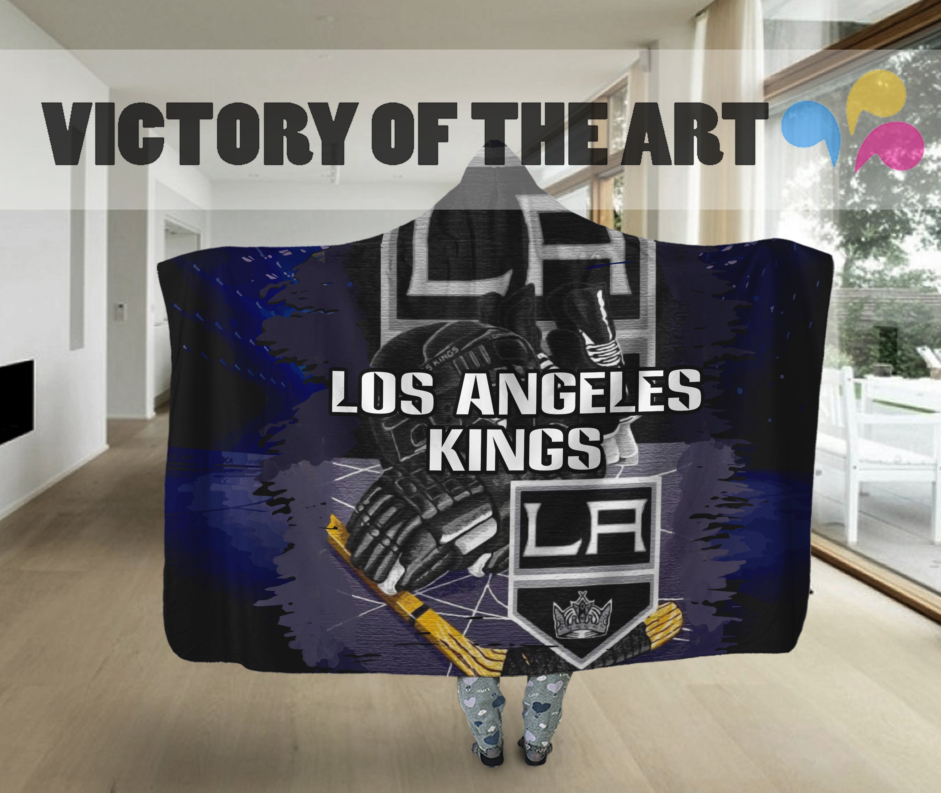 Special Edition Los Angeles Kings Home Field Advantage Hooded Blanket