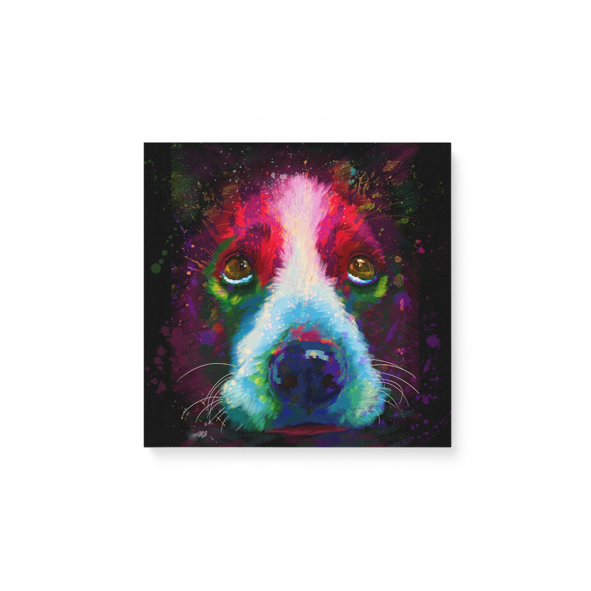 Corgi 3 Water Color – Matte Canvas