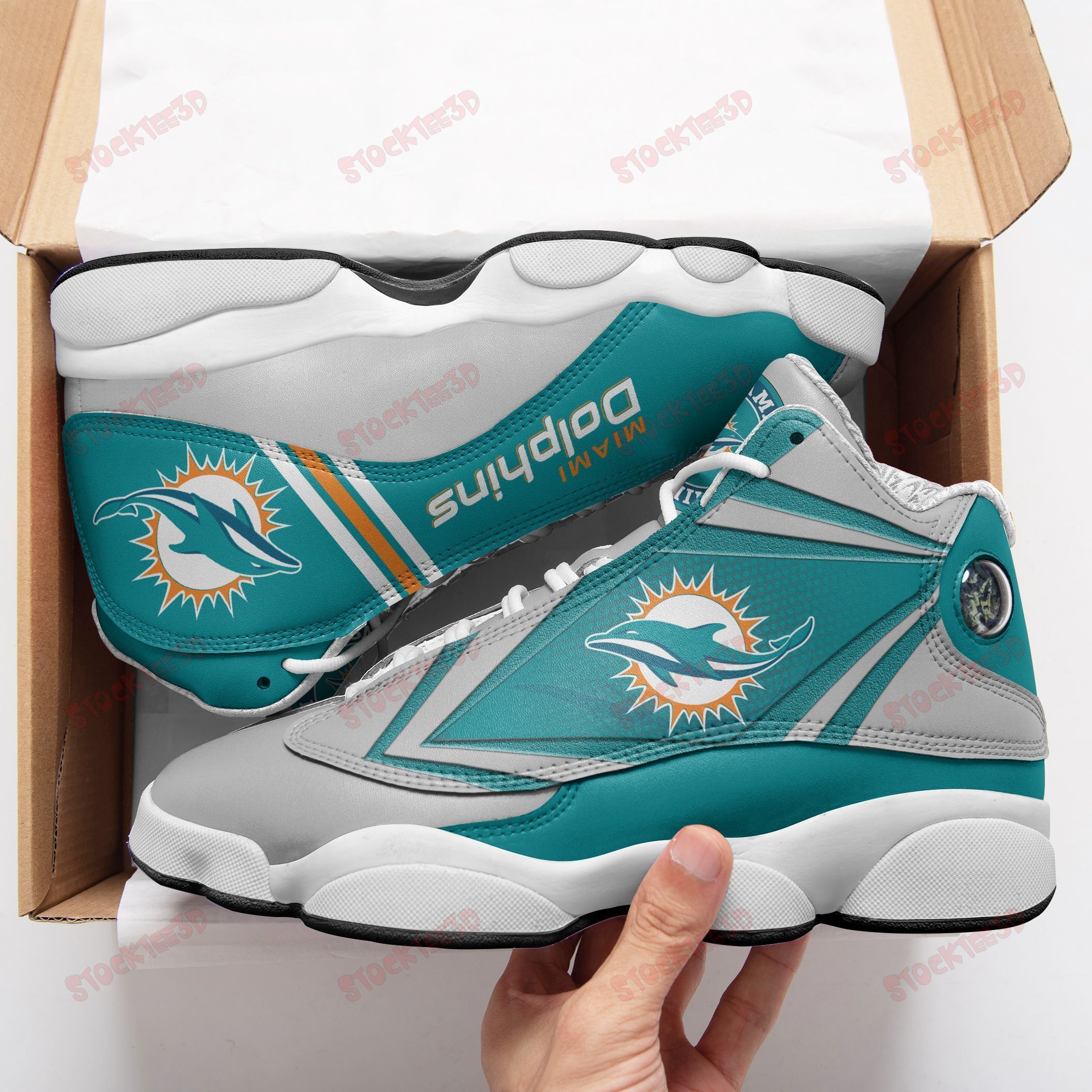 Miami Dolphins Ajd13 Sneakers 1089